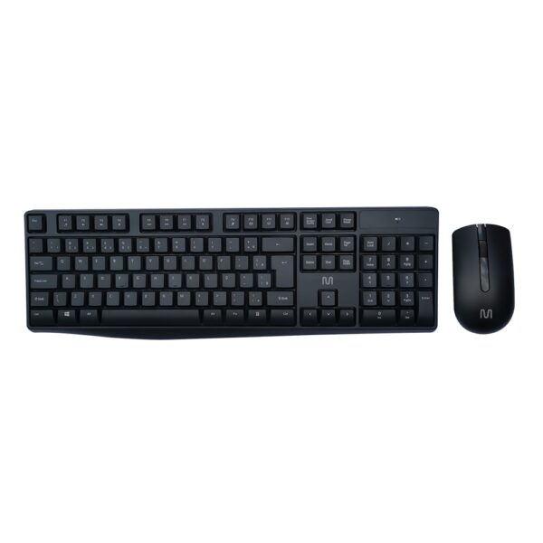 KIT COMBO TECLADO E MOUSE SEM FIO SLIM MULTI CONEXÃO USB - TC270