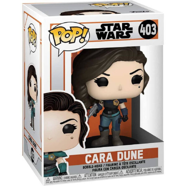 POP! STAR WARS: THE MANDALORIAN - CARA DUNE #403 - Imagem 3