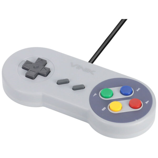 CONTROLE PC USB NINTENDO SUPER FAMICOM/SUPER NES - RETRÔ - VINIK SNES JP - Imagem 4