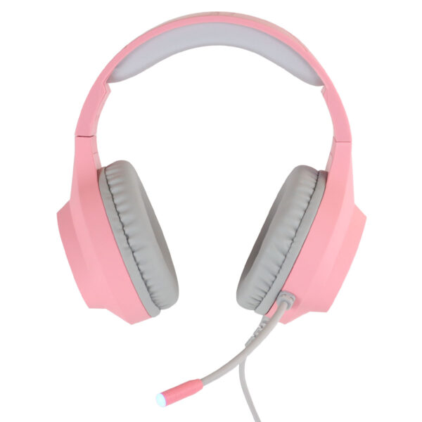 FONE DE OUVIDO HEADSET GAMER CHROMA USB 7.1 RGB ROSA - GH804 - Imagem 6