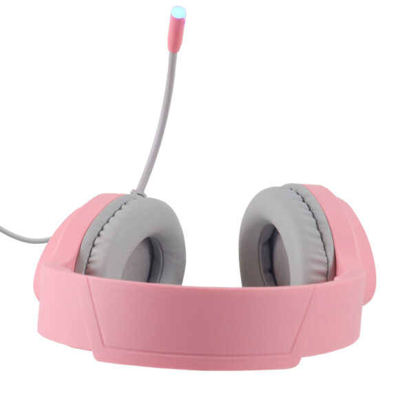 FONE DE OUVIDO HEADSET GAMER CHROMA USB 7.1 RGB ROSA - GH804 - Imagem 9