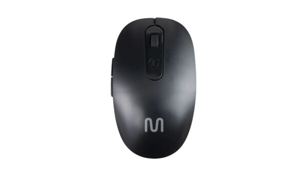 KIT TECLADO E MOUSE SEM FIO RECARREGÁVEL USB 1600DPI PRETO - TC250 - Imagem 5