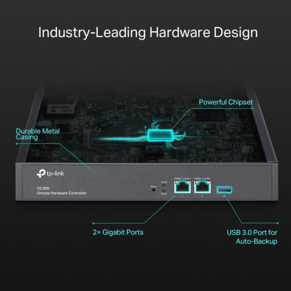 CONTROLADOR CLOUD OMADA OC300 SMB - Imagem 5