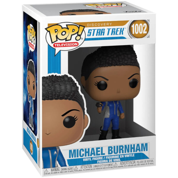 POP! STAR TREK: DISCOVERY - MICHAEL BURNHAM #1002 - Imagem 3
