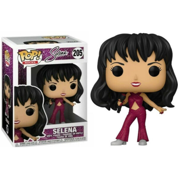 POP! ROCKS: SELENA (BURGUNDY OUTFIT) #205 - Imagem 2