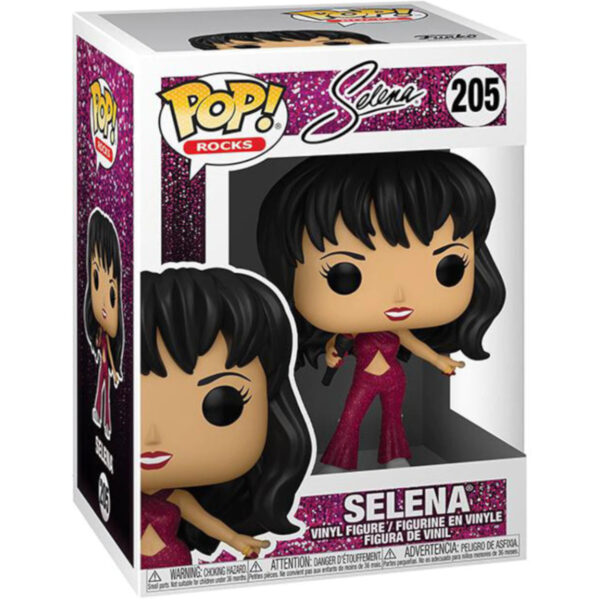 POP! ROCKS: SELENA (BURGUNDY OUTFIT) #205 - Imagem 3