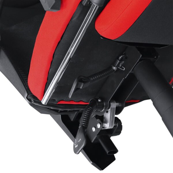CADEIRA GAMER ROCKET PRETA COM VERMELHO - CGR10PVM - Imagem 8