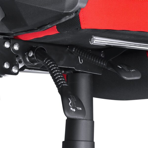 CADEIRA GAMER ROCKET PRETA COM VERMELHO - CGR10PVM - Imagem 9