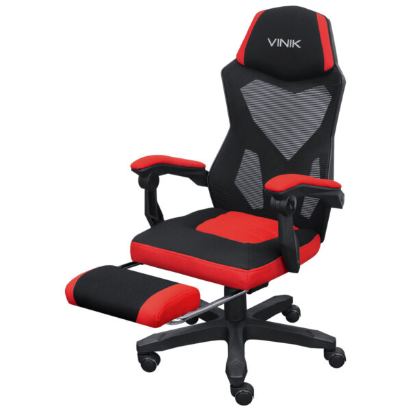 CADEIRA GAMER ROCKET PRETA COM VERMELHO - CGR10PVM - Imagem 13
