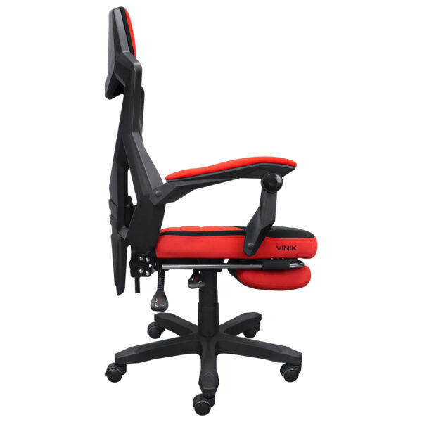 CADEIRA GAMER ROCKET PRETA COM VERMELHO - CGR10PVM - Imagem 17