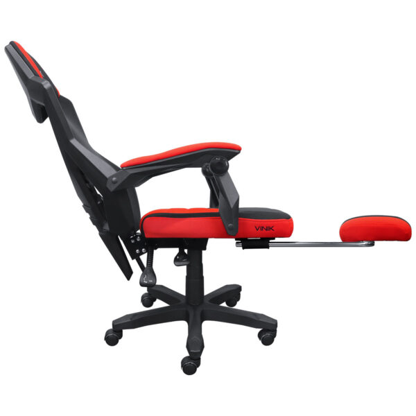 CADEIRA GAMER ROCKET PRETA COM VERMELHO - CGR10PVM - Imagem 18