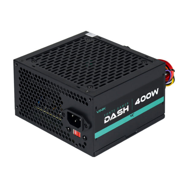 FONTE GAMER DASH 400W PRETO - VFG400WP - Imagem 5