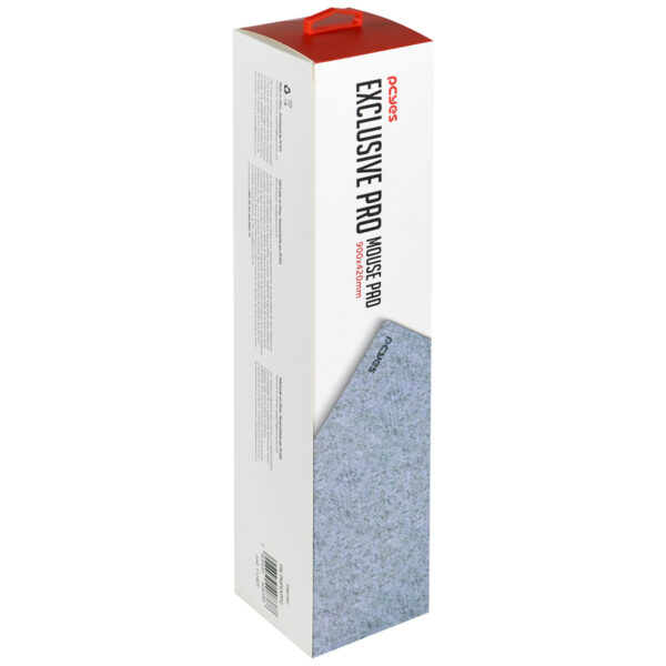 MOUSE PAD DESK MAT EXCLUSIVE PRO GRAY 900X420MM PCYES - PMPEXPPG - Imagem 2