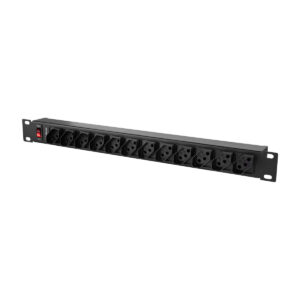 PROTETOR ELETRONICO C/ 12 TOMADAS P/ RACK 3 METROS EPR 212+ 4824303