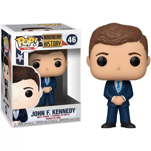 POP! ICONS - JOHN F. KENNEDY - HISTÓRIA AMERICANA #46 - Imagem 2