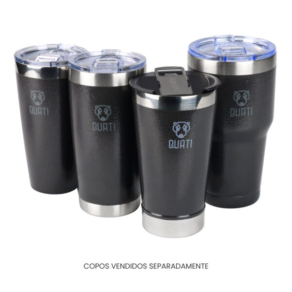 COPO TÉRMICO QUATI PARA CARRO 725ML PRETO - CPCR725 - Imagem 9