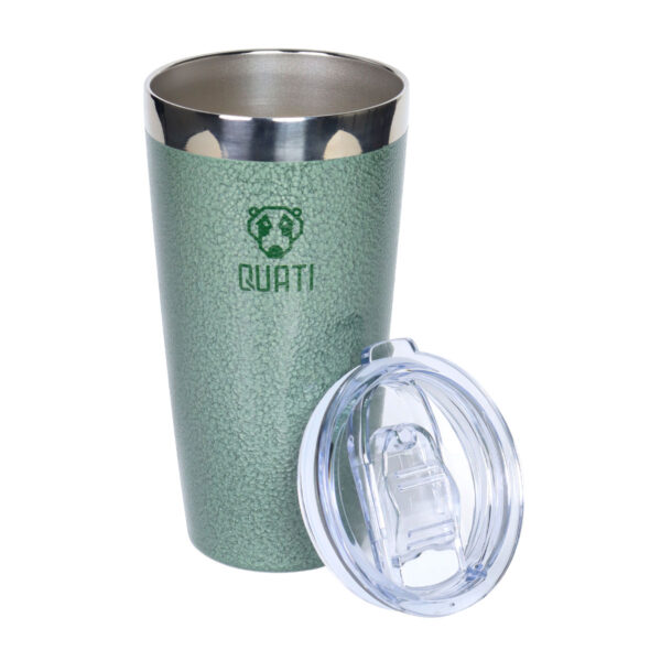 COPO TERMICO QUATI COM TAMPA 473ML VERDE V2 - CV2ST473ML - Imagem 3