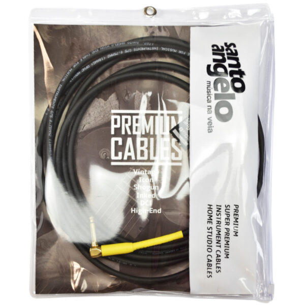 CABO SHOGUN L P10 / P10 90º 10FT 3,05 METRO PRETO - Imagem 4