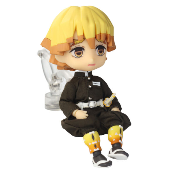 ACTION FIGURE DEMON SLAYER: KIMETSU NO YAIBA - ZENITSU AGATSUMA - NENDOROID DOLL - Imagem 8