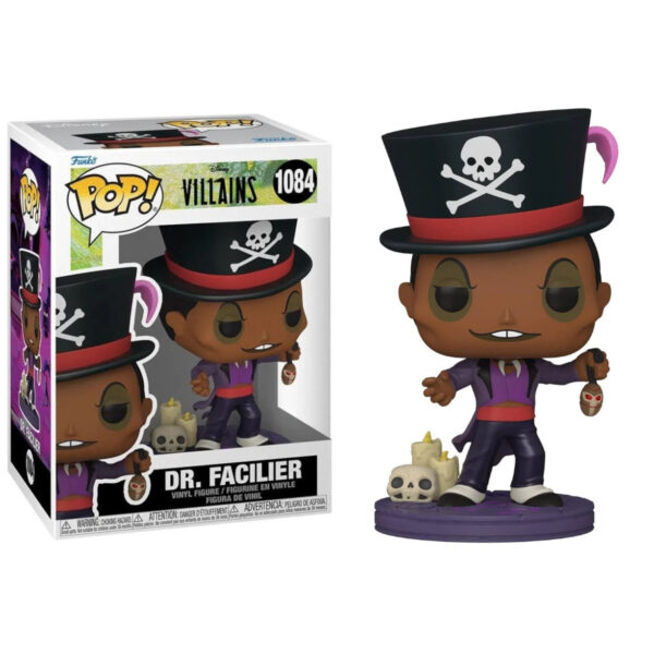 POP! DISNEY: A PRINCESA E O SAPO - DR.FACILIER - VILLAINS #1084 - Imagem 2