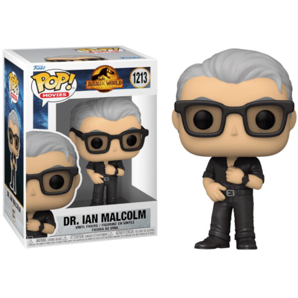 POP! MOVIES: JURASSIC WORLDS: DOMÍNIO - DR.IAN MALCOLM #1213 - Imagem 2