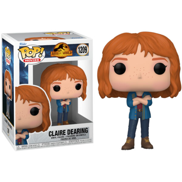 POP! MOVIES: JURASSIC WORLD: DOMÍNIO  - CLAIRE DEARING #1209 - Imagem 2