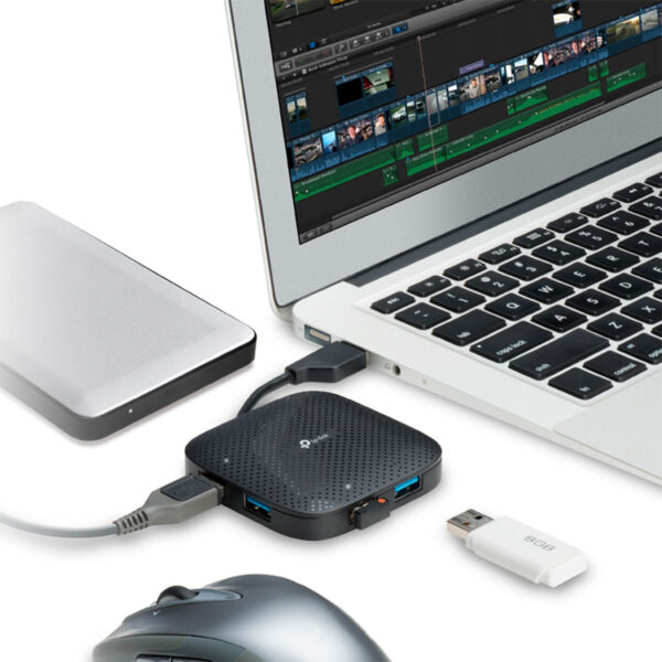 HUB USB 3.0 DE 4 PORTAS UH400 - Imagem 4