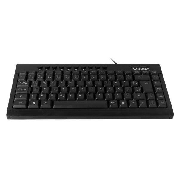 MINI TECLADO USB MULTIMIDIA DYNAMIC 10 TECLAS MULTIMIDIA ABNT2 CABO 1.8M - VINIK - DT111 - Imagem 3