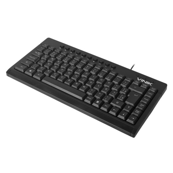 MINI TECLADO USB MULTIMIDIA DYNAMIC 10 TECLAS MULTIMIDIA ABNT2 CABO 1.8M - VINIK - DT111 - Imagem 4