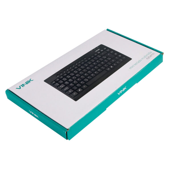 MINI TECLADO USB MULTIMIDIA DYNAMIC 10 TECLAS MULTIMIDIA ABNT2 CABO 1.8M - VINIK - DT111 - Imagem 8