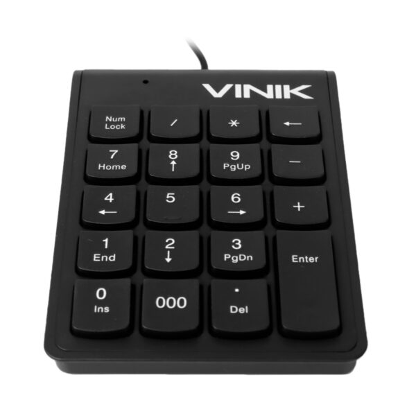 TECLADO NUMÉRICO USB DYNAMIC 20 TECLAS CABO 1.8M PRETO - DT91 - Imagem 5