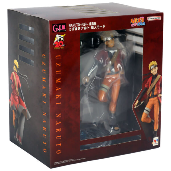 FIGURE NARUTO SHIPPUDEN - NARUTO UZUMAKI - SAGE MODE - G.E.M. SERIES - REF.: 832819 - Imagem 9