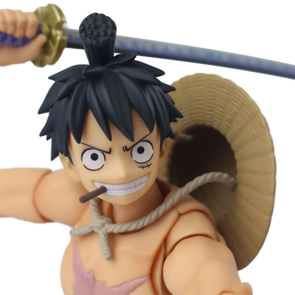 ACTION FIGURE ONE PIECE - LUFFYTARO - VARIABLE ACTION HEROES - REF.: 832970 - Imagem 7