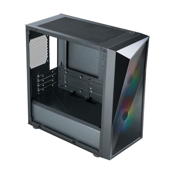 GABINETE COOLER MASTER CMP 320 LATERAL DE VIDRO - 2 FANS ARGB DE 120 MM - PRETO - CP320-KGNN-S00 - Imagem 3