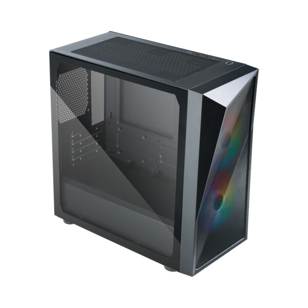 GABINETE COOLER MASTER CMP 320 LATERAL DE VIDRO - 2 FANS ARGB DE 120 MM - PRETO - CP320-KGNN-S00 - Imagem 4