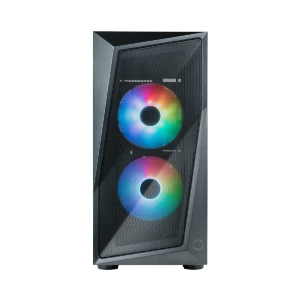 GABINETE COOLER MASTER CMP 320 LATERAL DE VIDRO - 2 FANS ARGB DE 120 MM - PRETO - CP320-KGNN-S00 - Imagem 7