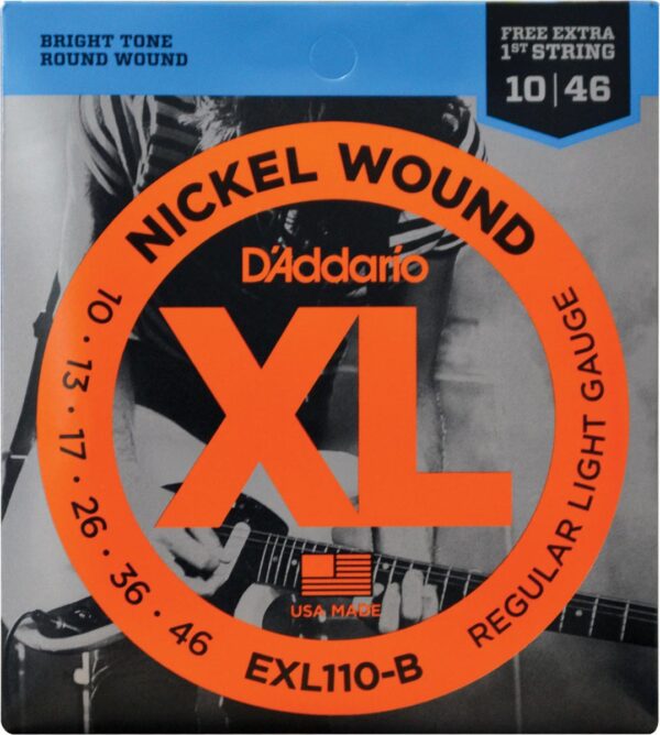 ENCORDOAMENTO GUITARRA EXL110 .010-.046