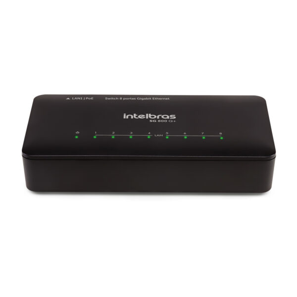 SWITCH 8 PORTAS GIGABIT 10/100/1000 SG 800Q+ 4760079
