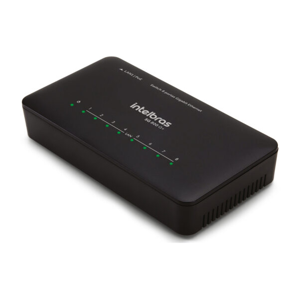 SWITCH 8 PORTAS GIGABIT 10/100/1000 SG 800Q+ 4760079 - Imagem 3