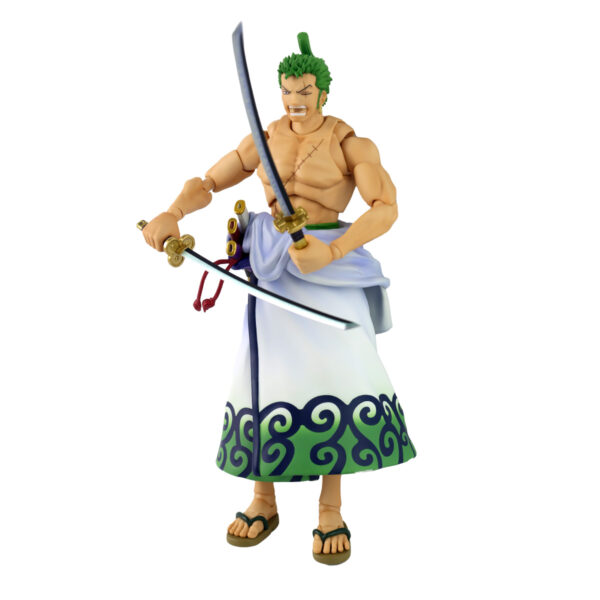 ACTION FIGURE ONE PIECE - ZOROJURO - VARIABLE ACTION HEROES REF.: 832987 - Imagem 5