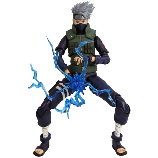 ACTION FIGURE NARUTO SHIPPUDEN - KAKASHI HATAKE - VARIABLE ACTION HEROES DX REF.: 833618 - Imagem 6