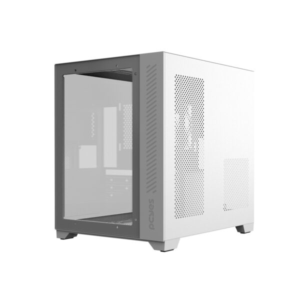 GABINETE GAMER FORCEFIELD WHITE GHOST - FRONTAL E LATERAL EM VIDRO - PCYES - GFFWGP - Imagem 4