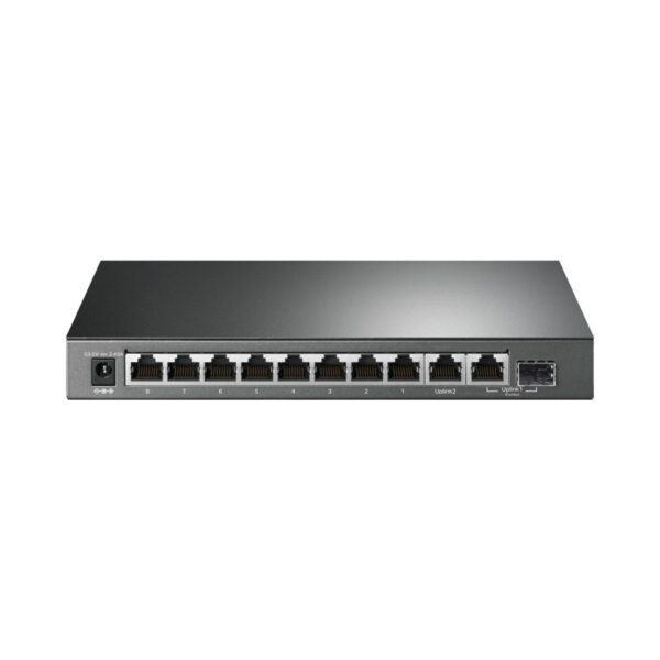SWITCH GIGABIT PROFISSIONAL 10/100/1000 C/ 10 PORTAS (SENDO 8 POE) TL-SG1210MP SMB - Imagem 3