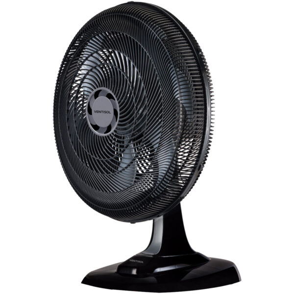 VENTILADOR OSC MESA TURBO 6 50CM 6 PÁS - 220V -  PRETO/PRATA - Imagem 2