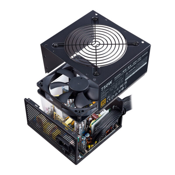 FONTE COOLER MASTER MWE 750W - 80 PLUS BRONZE V2- MPE-7501-ACAAB-BR - Imagem 8