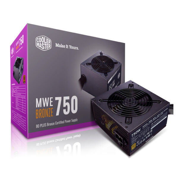 FONTE COOLER MASTER MWE 750W - 80 PLUS BRONZE V2- MPE-7501-ACAAB-BR - Imagem 12