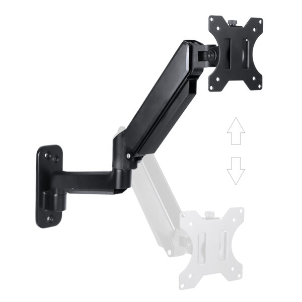 SUPORTE A GAS PARA MONITOR DE PAREDE 17''- 32'' VESA 100X100 - PW01A - Imagem 5