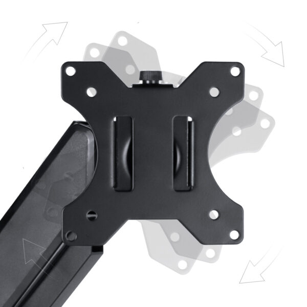 SUPORTE A GAS PARA MONITOR DE PAREDE 17''- 32'' VESA 100X100 - PW01A - Imagem 9