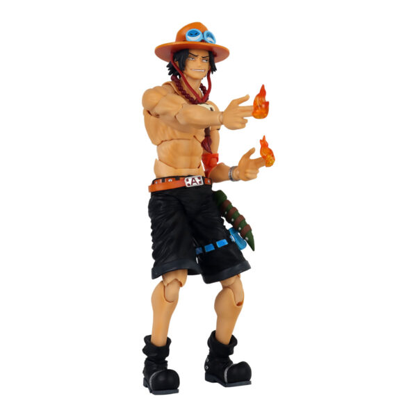 ACTION FIGURE ONE PIECE - PORTGAS D. ACE - VARIABLE ACTION HEROES REF.: 834233 - Imagem 4