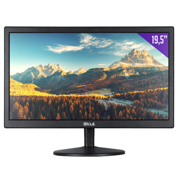 MONITOR SKUL 19,5" OFFICE LED 5MS COM ENTRADA HDMI+VGA - SM1955MS - Imagem 3